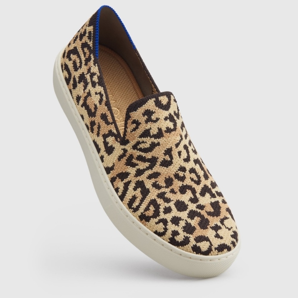 Rothy’s The Sneaker in Cat Camo Animal Print